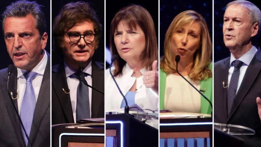 Debate presidencial 2023: qué reveló el lenguaje no verbal de los candidatos