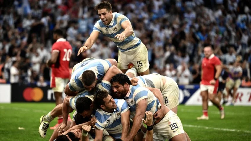¡Los Pumas, a semis! Argentina venció a Gales y avanzan en el Mundial